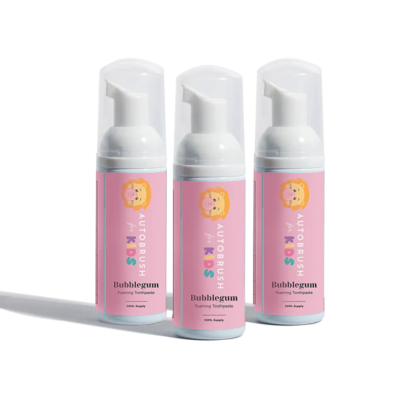 Foam Toothpaste Sampler