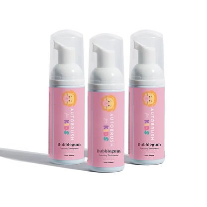 Foam Toothpaste Sampler