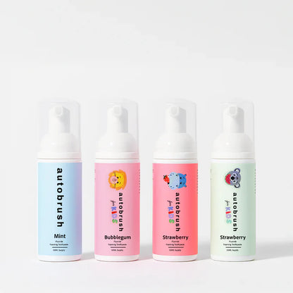 Foam Toothpaste Sampler