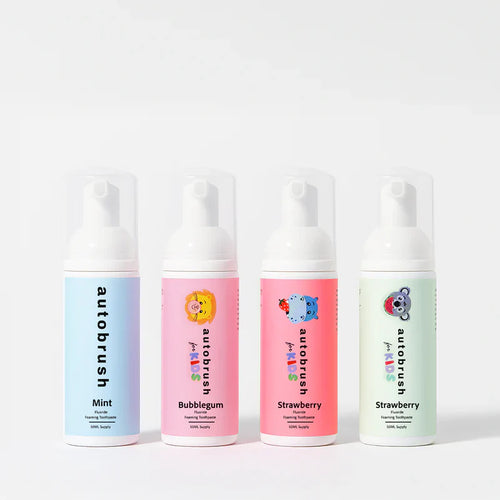 Foam Toothpaste Sampler